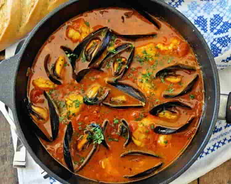 Spicy Spanish Seafood Stew