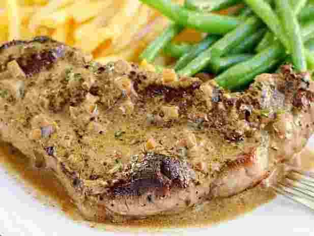 Steak au Poivre