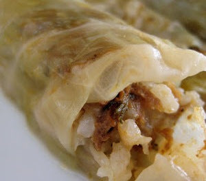 Stuffed Cabbage Leaves (Etli Lahana Sarmasi)