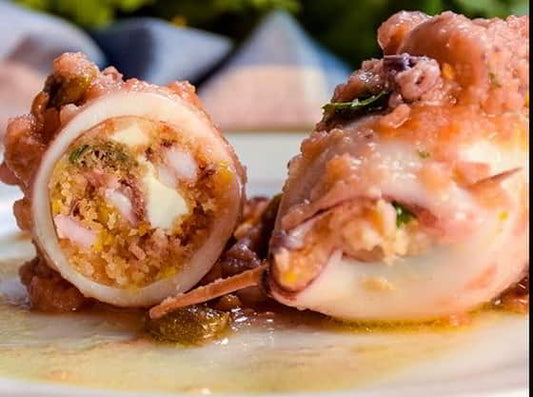 Stuffed Sicilian Calamari