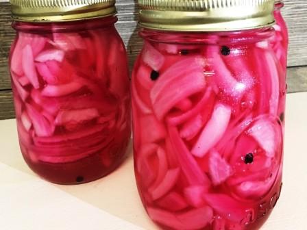 Sweet Pickled Red Onions