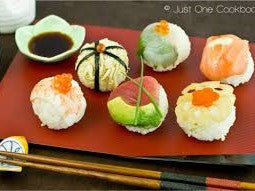 Temari Sushi (Ball Shaped Sushi)