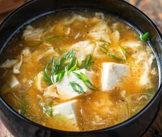 Tofu Egg Drop Soup