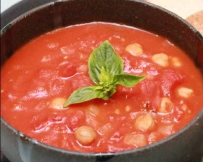 Tomato & Chickpea Soup