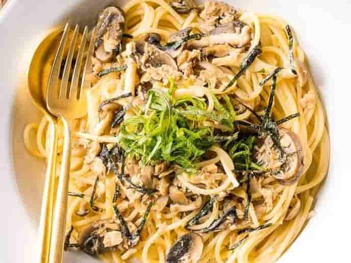 Tuna Mushroom Pasta