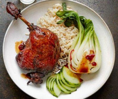 Twice-Cooked Sticky Duck