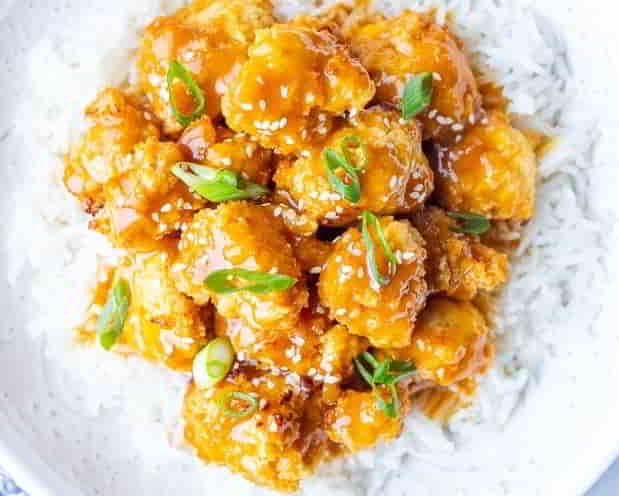 Vegan Orange Chicken