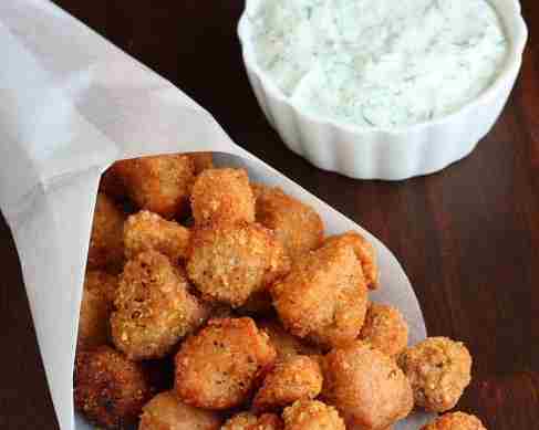 Vegan Popcorn Chicken