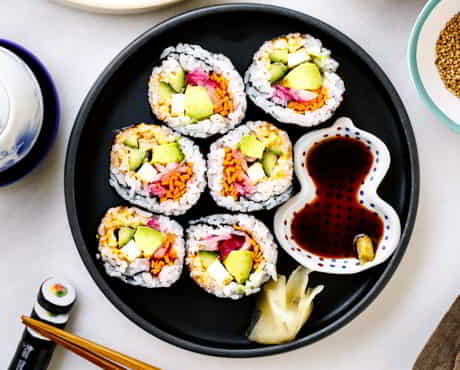 Vegetarian Sushi Rolls