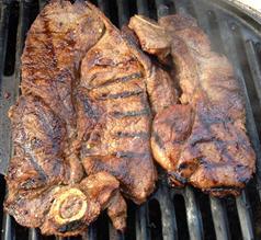 Venison Steaks Sids Style