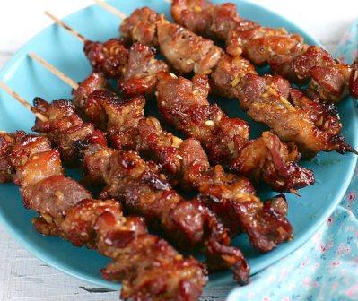 Vietnamese Grilled Pork Skewers