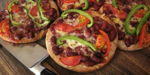 Pizza with Chilli Beans