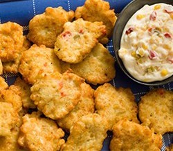 Corn & Crab Fritters with Lemon Aioli