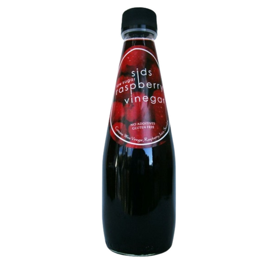 Sids Low Sugar Raspberry Vinegar (0.6% Sugar) - 300 ml